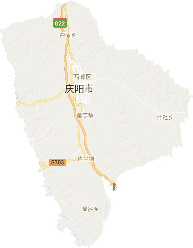 西峰区电子地图
