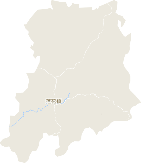 莲花镇电子地图