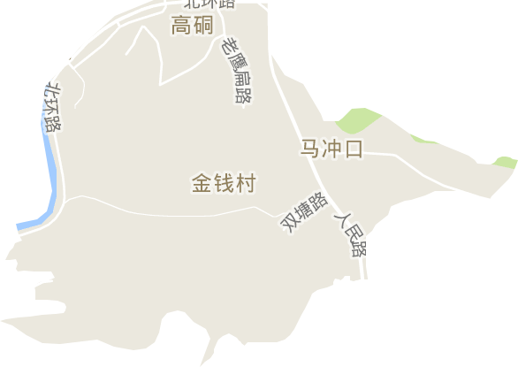 马冲口街道电子地图