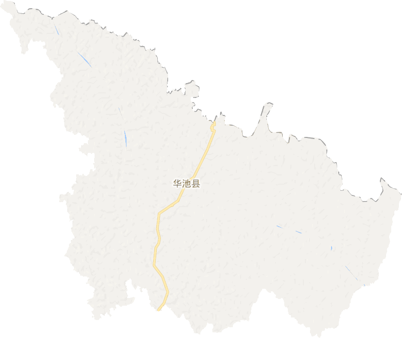 华池县电子地图
