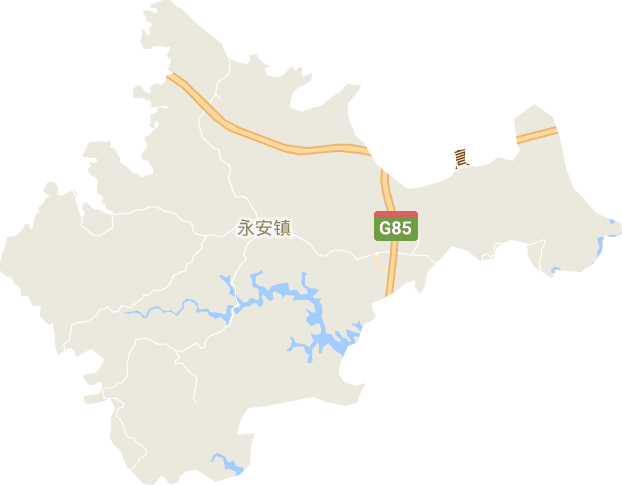 永安镇电子地图