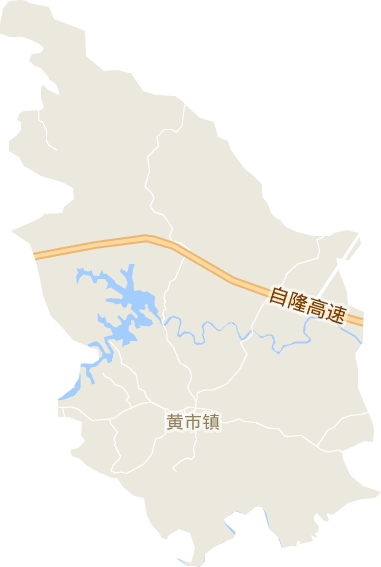 黄市镇电子地图
