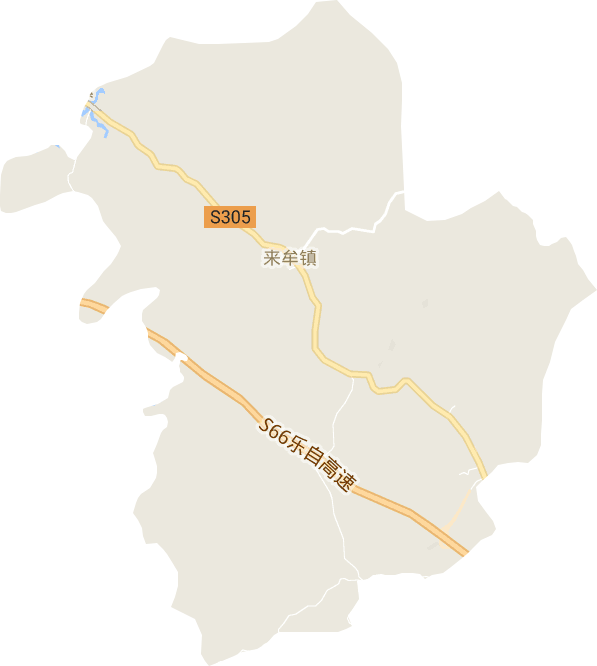 来牟镇电子地图