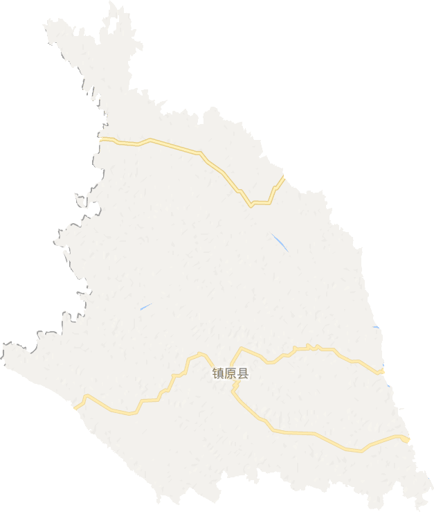 镇原县电子地图