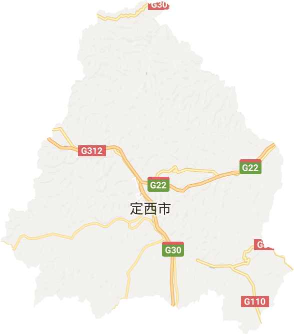 安定区电子地图