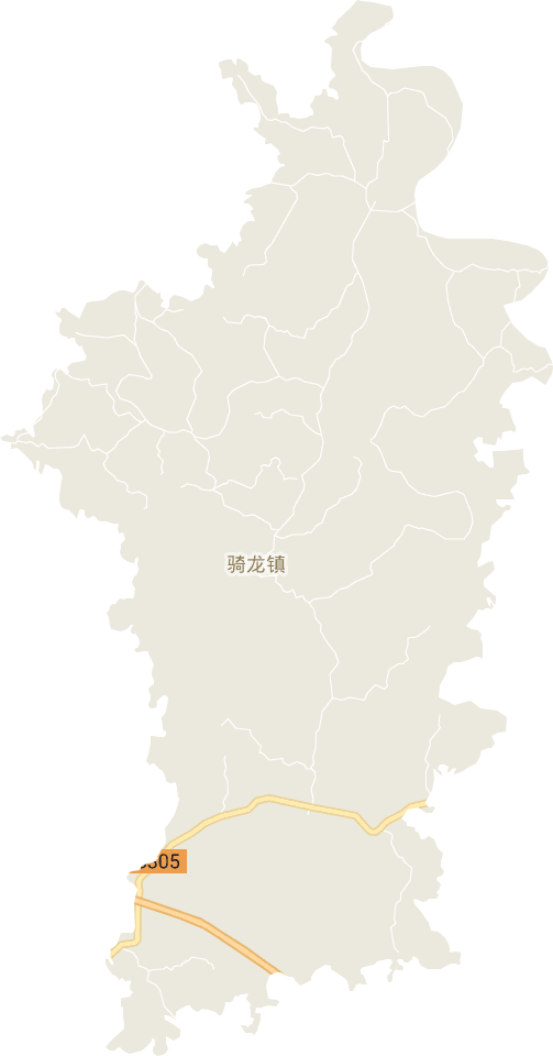 骑龙镇电子地图