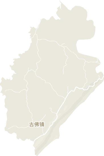 古佛镇电子地图