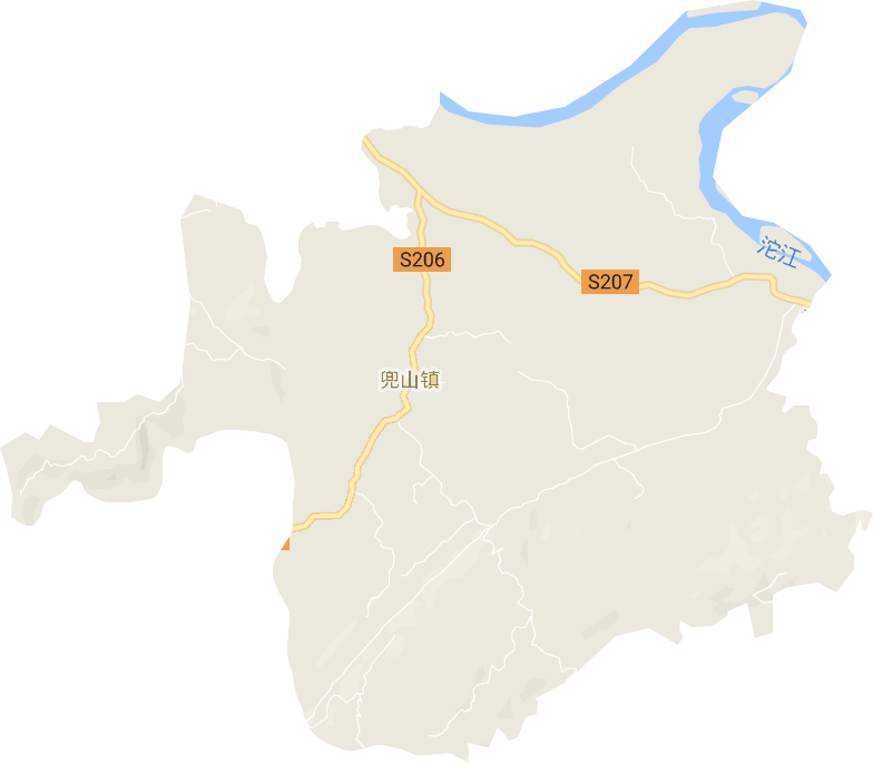 兜山镇电子地图