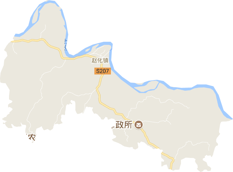 赵化镇电子地图