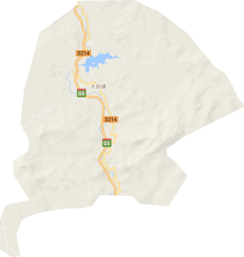 大田镇电子地图