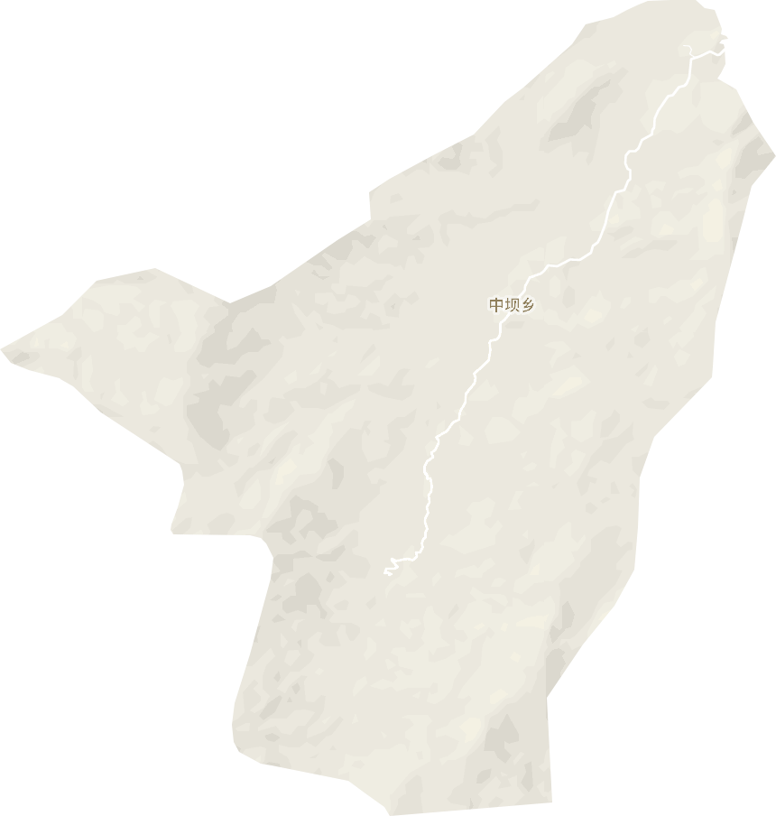 中坝乡电子地图