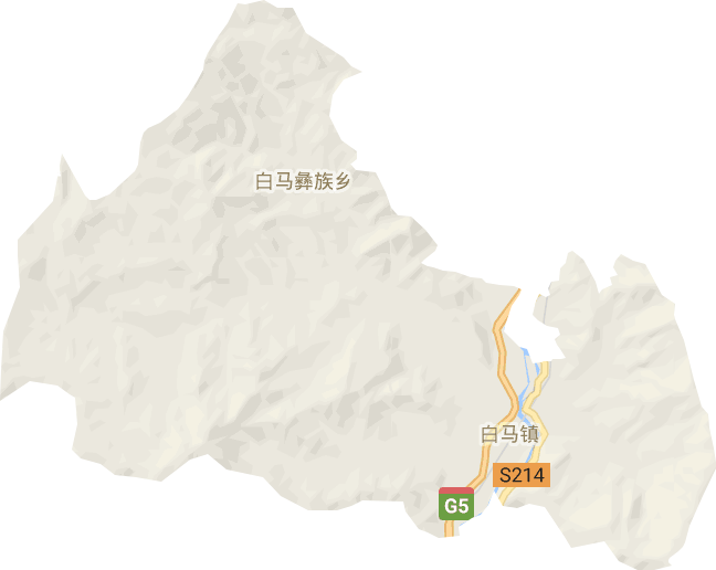白马镇电子地图