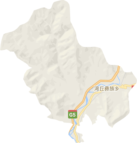 湾丘彝族乡电子地图