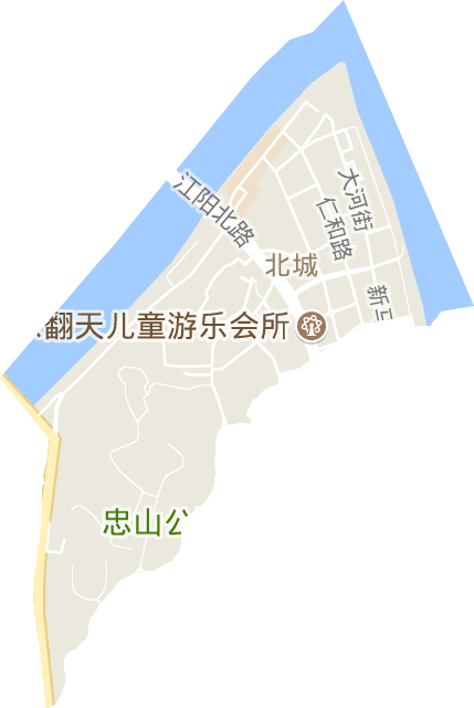 北城街道电子地图