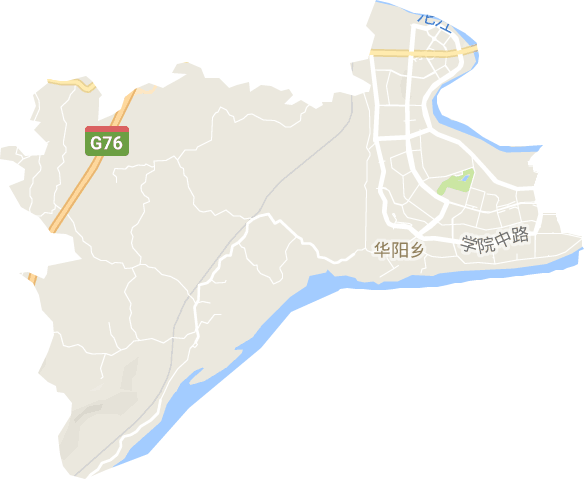 华阳街道电子地图