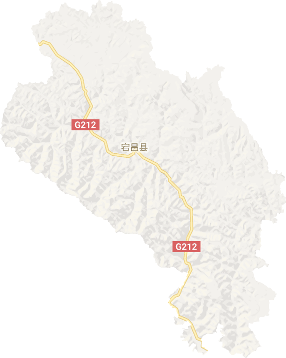 宕昌县电子地图