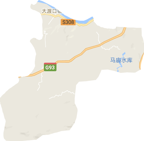 大渡口镇电子地图