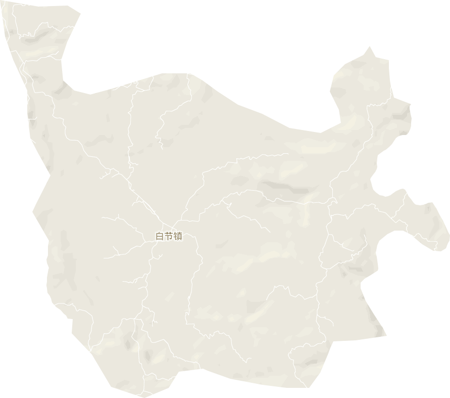 白节镇电子地图