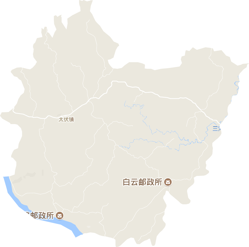 太伏镇电子地图