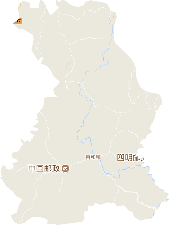 百和镇电子地图