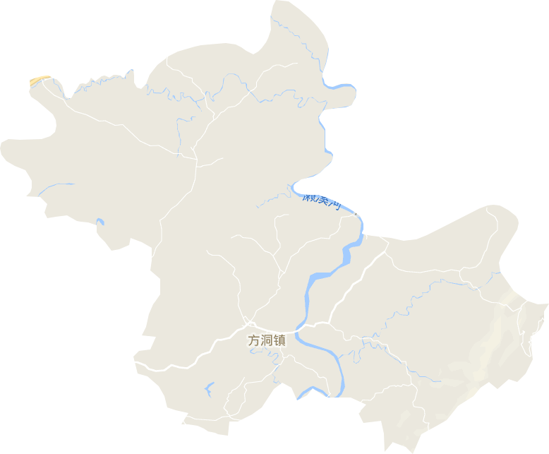 方洞镇电子地图
