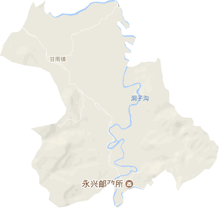 甘雨镇电子地图