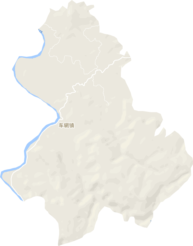 车辋镇电子地图