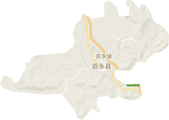 叙永镇电子地图