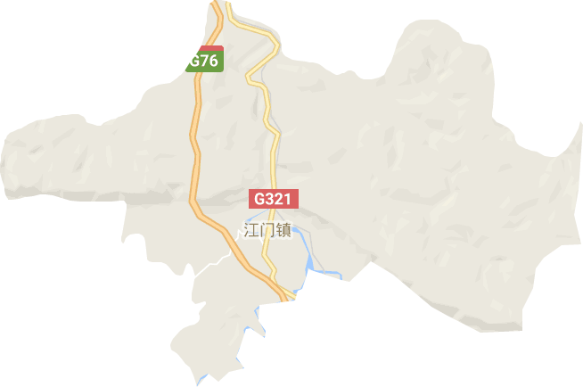 江门镇电子地图
