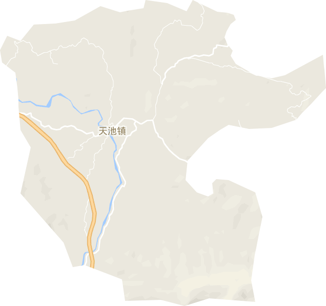 天池镇电子地图