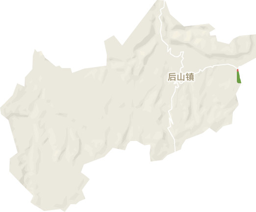 后山镇电子地图