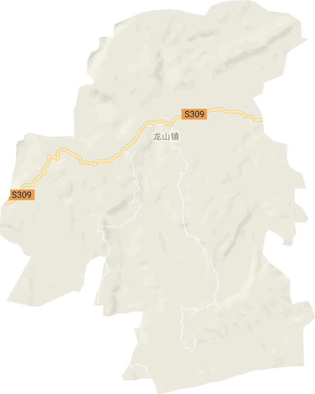 龙山镇电子地图