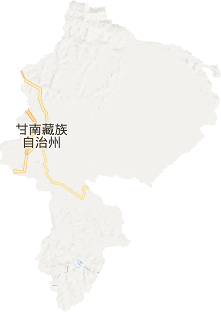 合作市电子地图