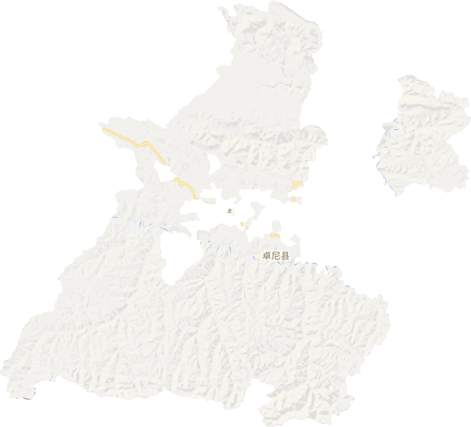 卓尼县电子地图