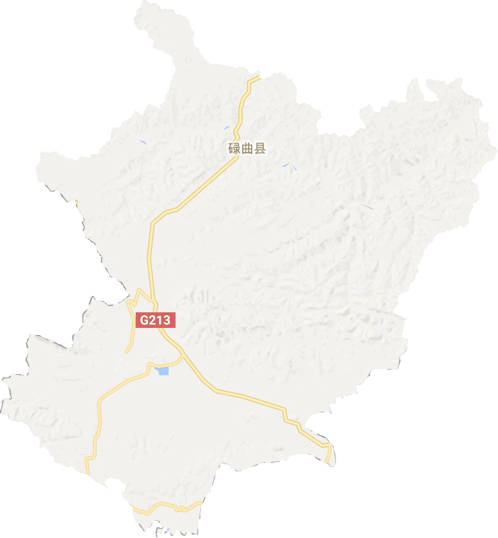 碌曲县电子地图