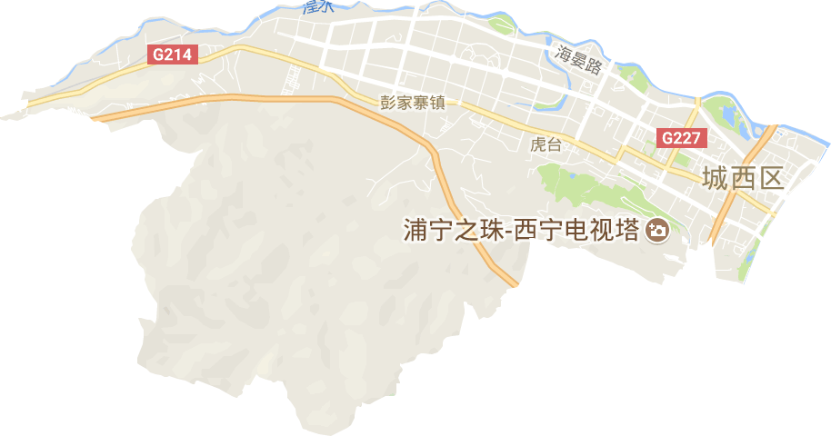 城西区电子地图