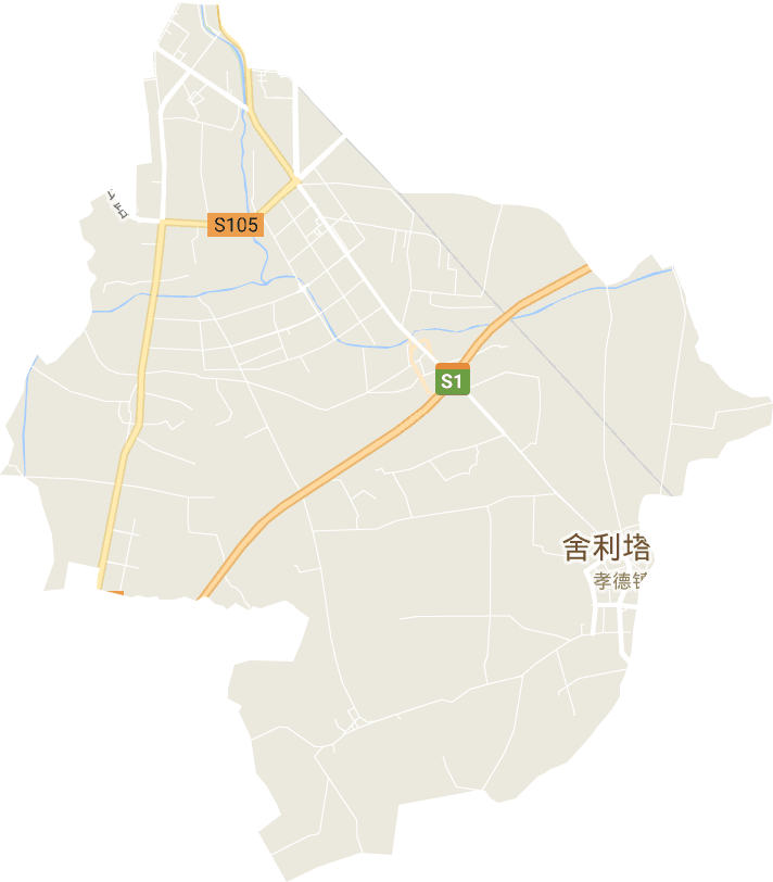 孝德镇电子地图