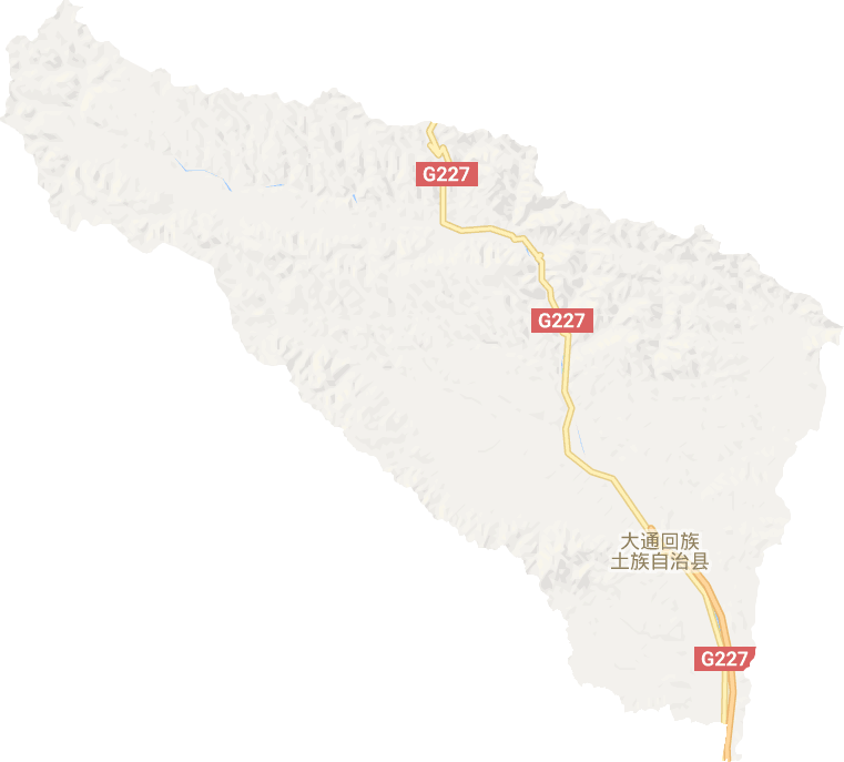 大通县电子地图