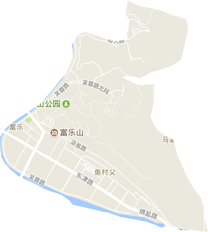 富乐街道电子地图