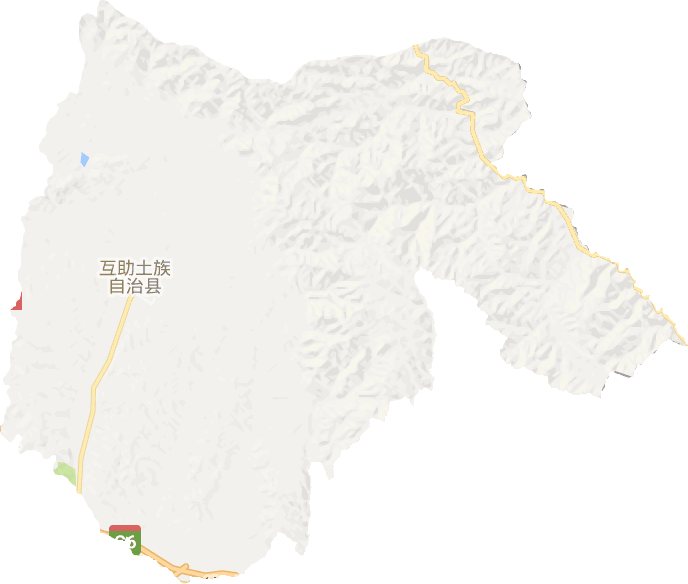 互助县电子地图