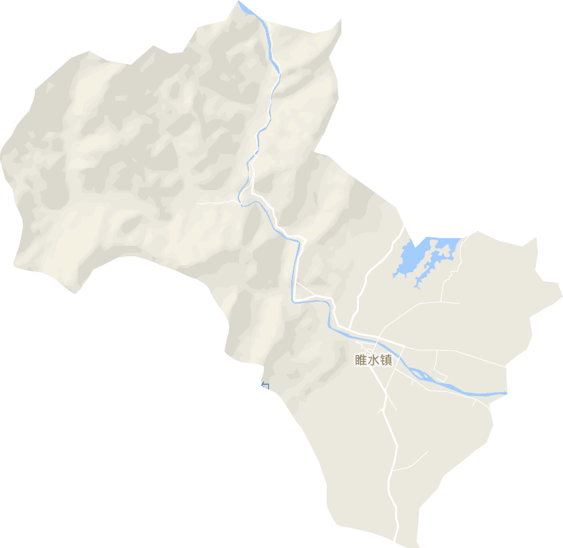 雎水镇电子地图