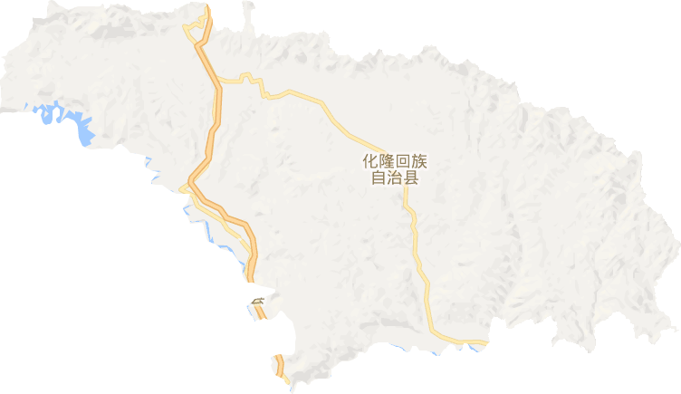 化隆县电子地图