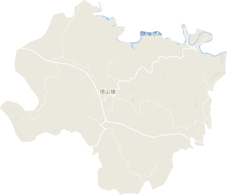 塔山镇电子地图