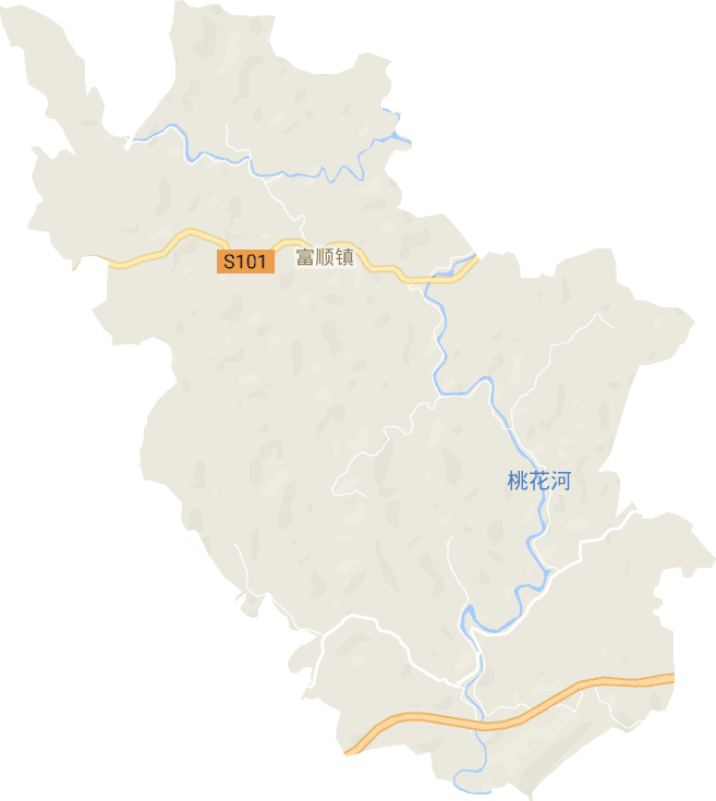 富顺镇电子地图