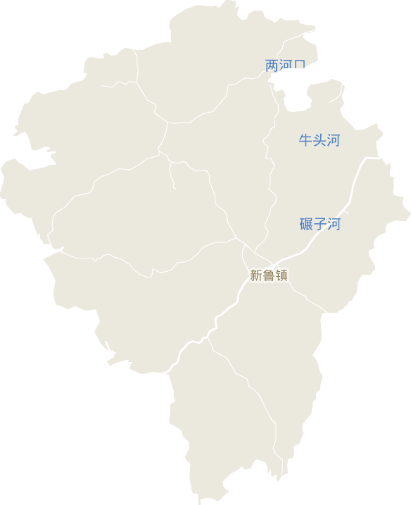 新鲁镇电子地图