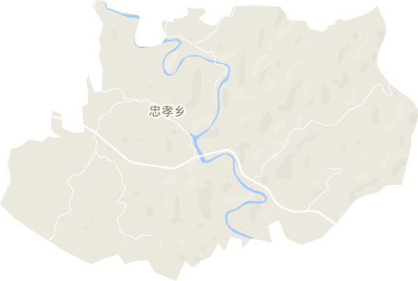 忠孝乡电子地图