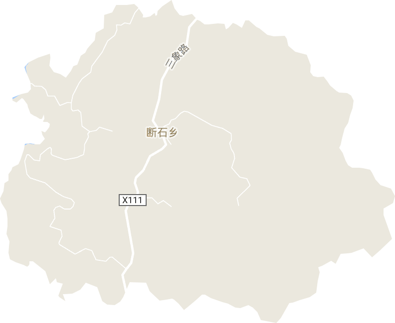 断石乡电子地图