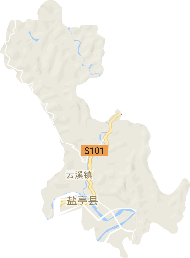 云溪镇电子地图