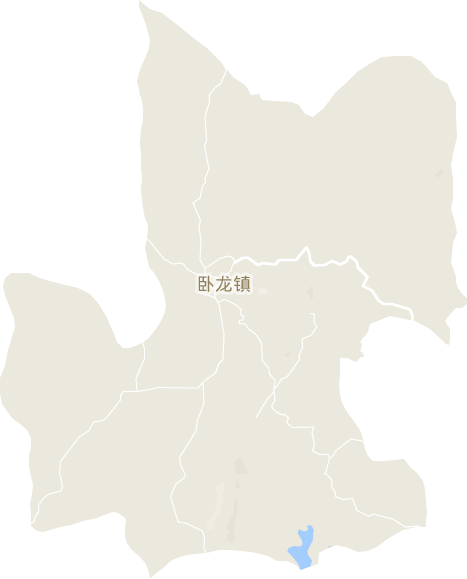 卧龙镇电子地图