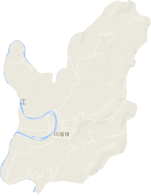 玛瑙镇电子地图